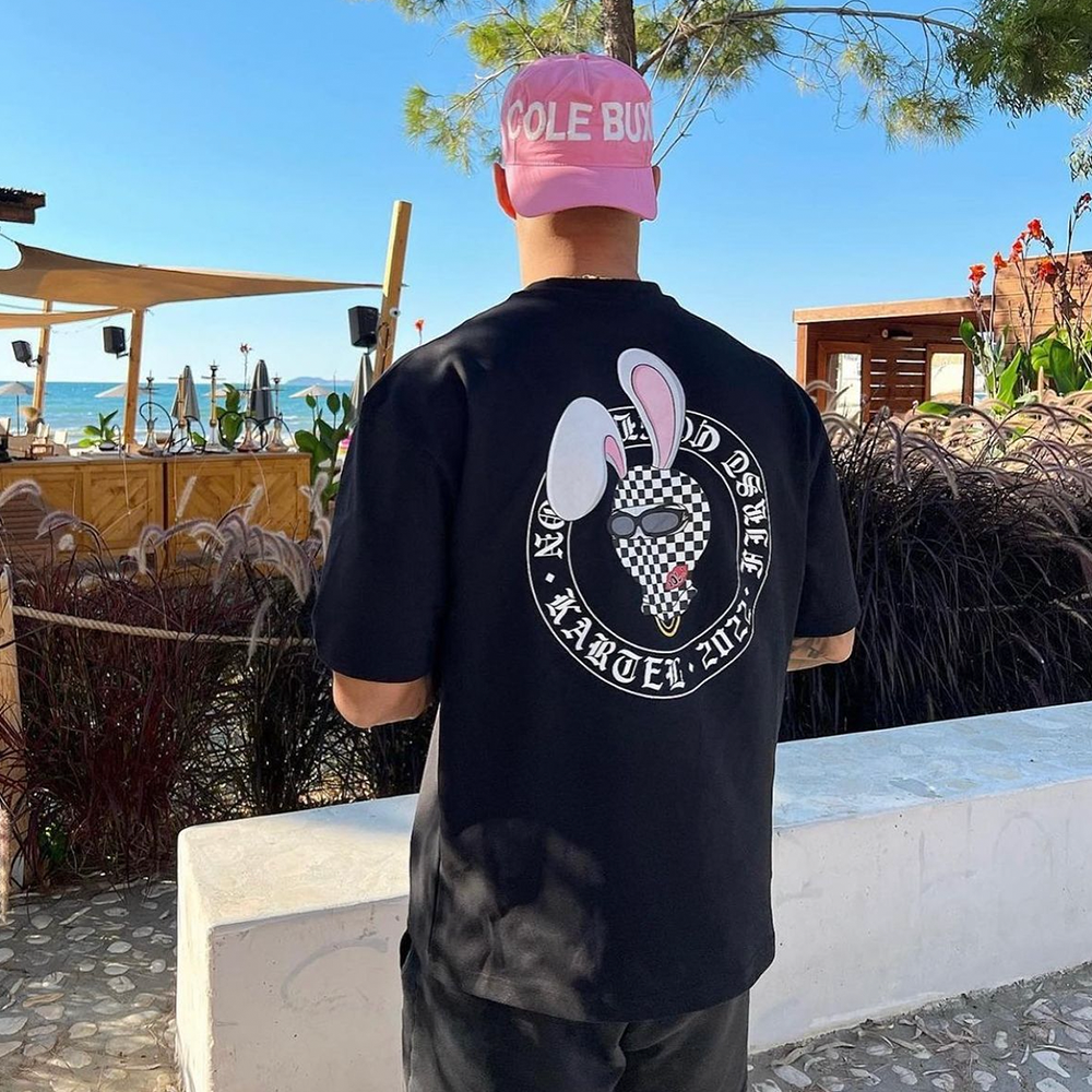 Rabbit Oversized T-Shirt - KARTEL