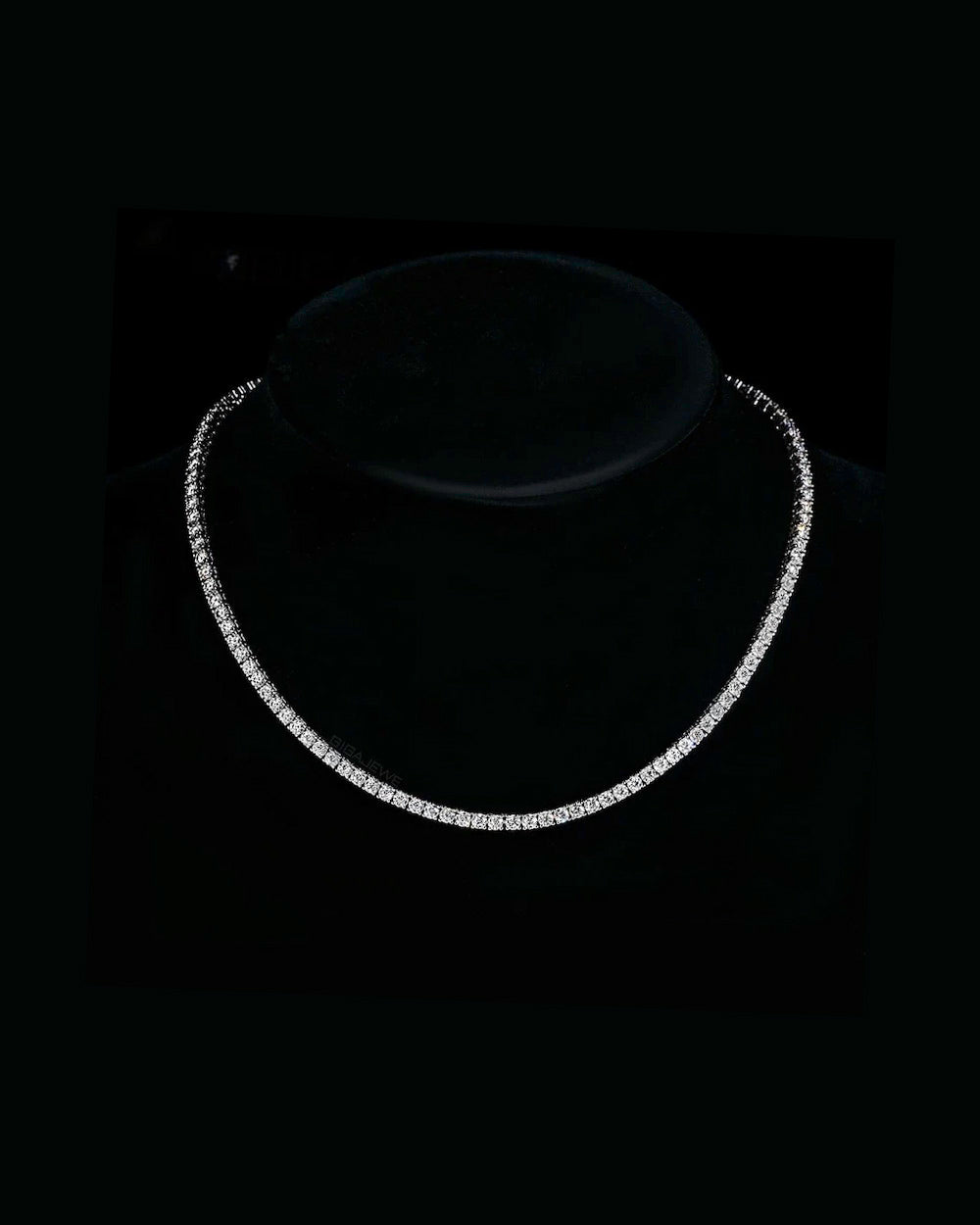 Diamond Tennis Necklace - 3mm – MAISON KARTEL